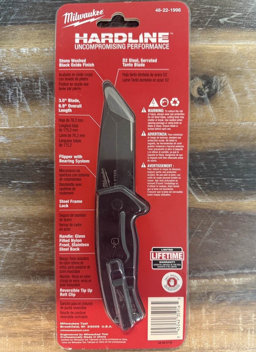 Milwaukee 48-22-1998 Folding Knife - Black for sale online | eBay