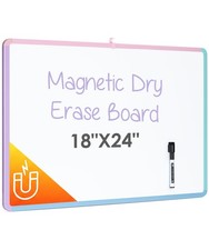Mr. Pen- Dry Erase Board, 18 x 24 with a Black Marker, 14" x 11", Colorful