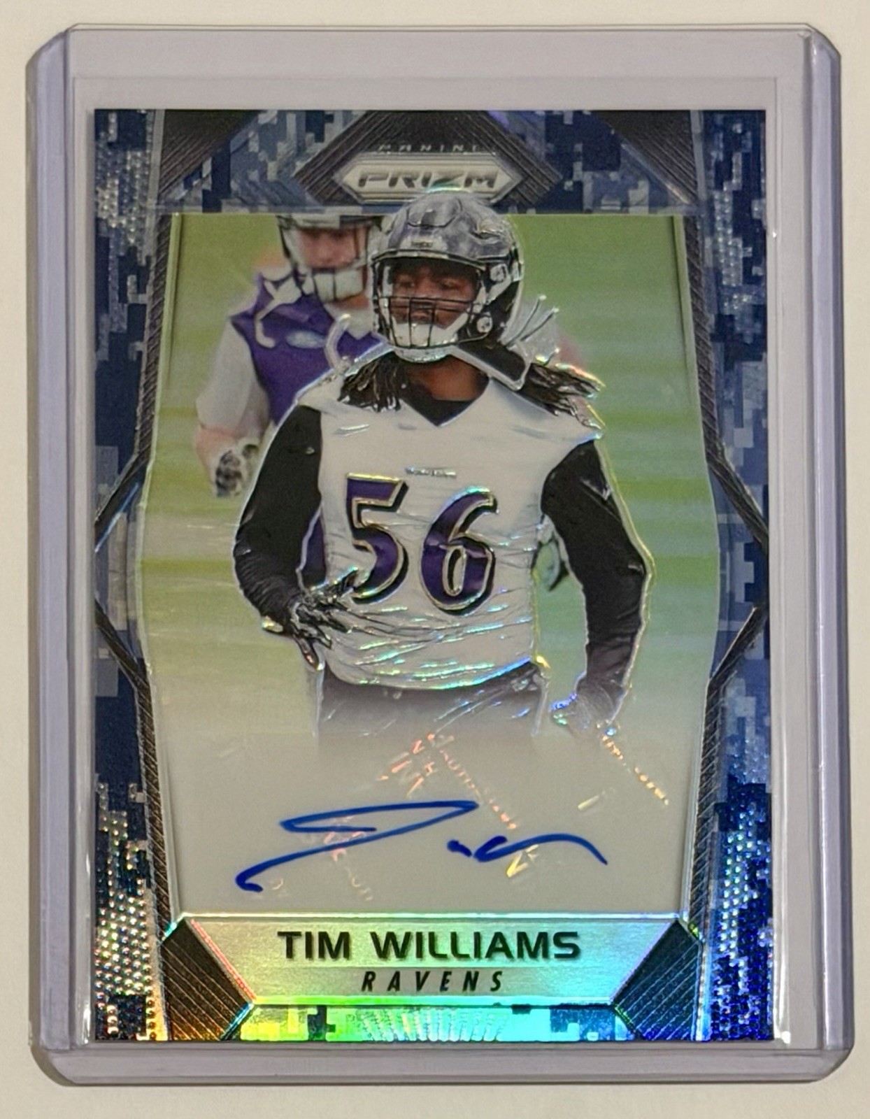 Tim Williams Panini Prizm Rookie Autographs #TWL Camo