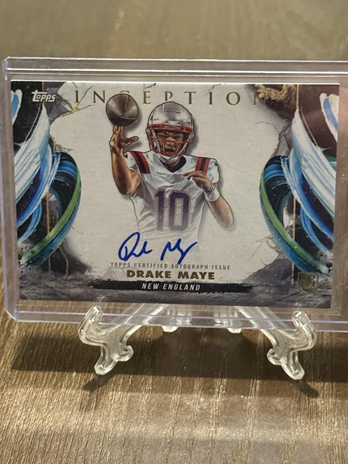 2024 Topps Inception - Rookie Autographs Variations Drake Maye #RAV-DM