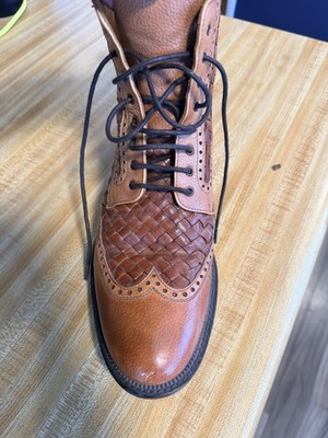 Taft Mens Shoe - The Saint Boot in Honey Size 10