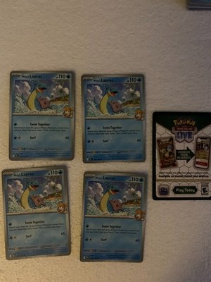 MISTY'S LAPRAS 050/182 Pokemon Destined Rivals NM Unplayed + Code Card