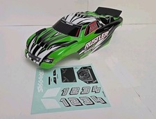 Fits Traxxas Rustler 2WD XL5 HD - Green Clipless Body w/ Decals BL-2S NEW