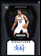 2024 Panini Prizm Draft Picks Auto Adam Flagler S-FLG Baylor Bears Thunder