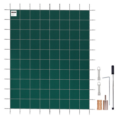 Uimoso Pool Safety Cover 20X40 FT Rectangular In Ground High Strength PP Outdoor