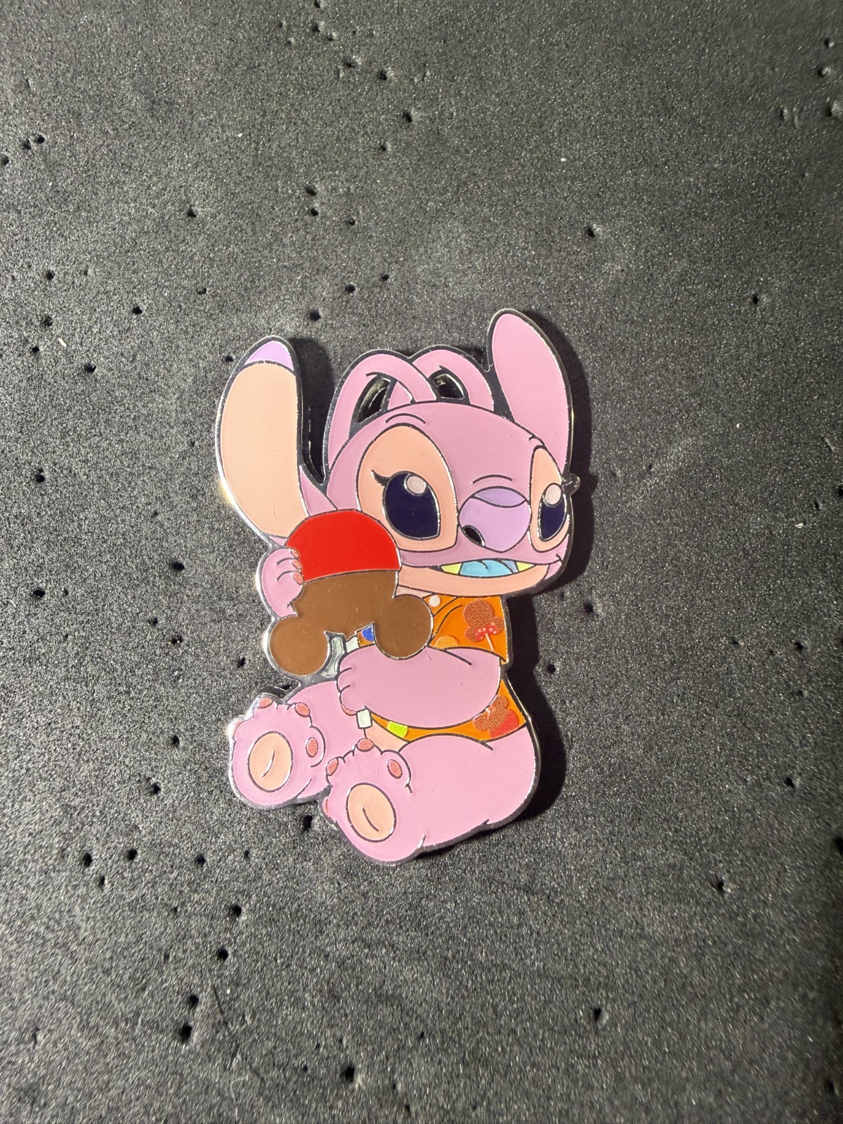 Angel from Stitch with Chocolate Covered Apple Stitch Attacks Snacks Limited Rel