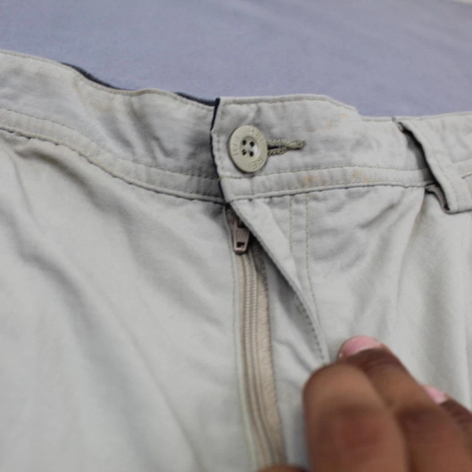 REI Shorts Mens 36 Tan Nylon UPF 50+ Outdoor Cargo Hiking Performance 34X10 - Image 3 of 4