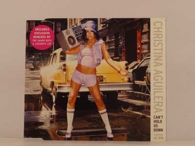 CHRISTINA AGUILERA FT LIL KIM CAN'T HOLD US DOWN (D33) 3 Track CD Single along w