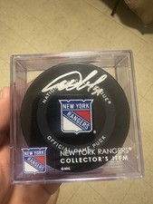 Igor Shesterkin New York Rangers Autographed Puck