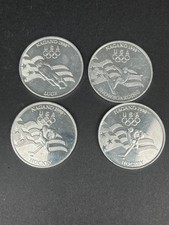 1998 Nagano Winter Olympics USA General Mills Promo Coins – Lot of 4