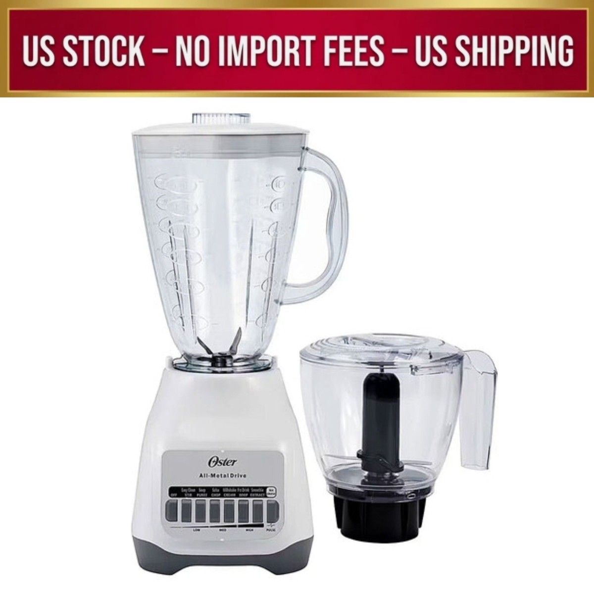 Oster Classic 2-in-1 Kitchen System Blender and Food Processor | eBay