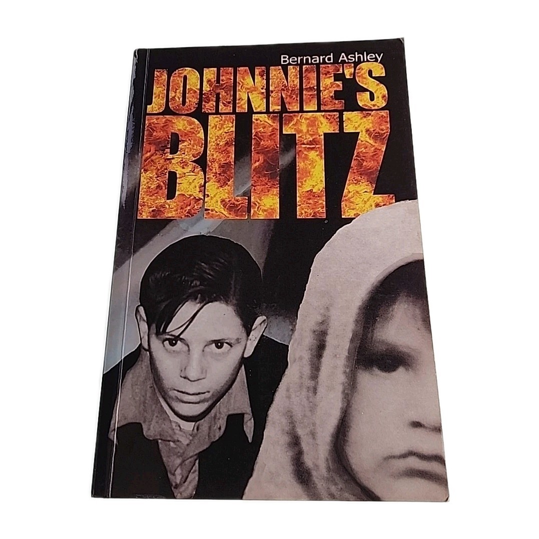 Johnnies Blitz Bernard Ashley SIGNED 2003 Paperback Book