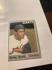 1970 Topps baseball #425 Bobby Bonds San Francisco Giants slightly OC