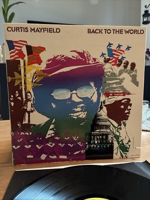 Curtis Mayfield   Back To The World  Vinyl LP Schallplatte  1973  USA  FOC VG