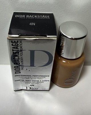 Dior BackStage 5ml Face & Body Foundation Mini 0.16 oz Color 4N - New In Box