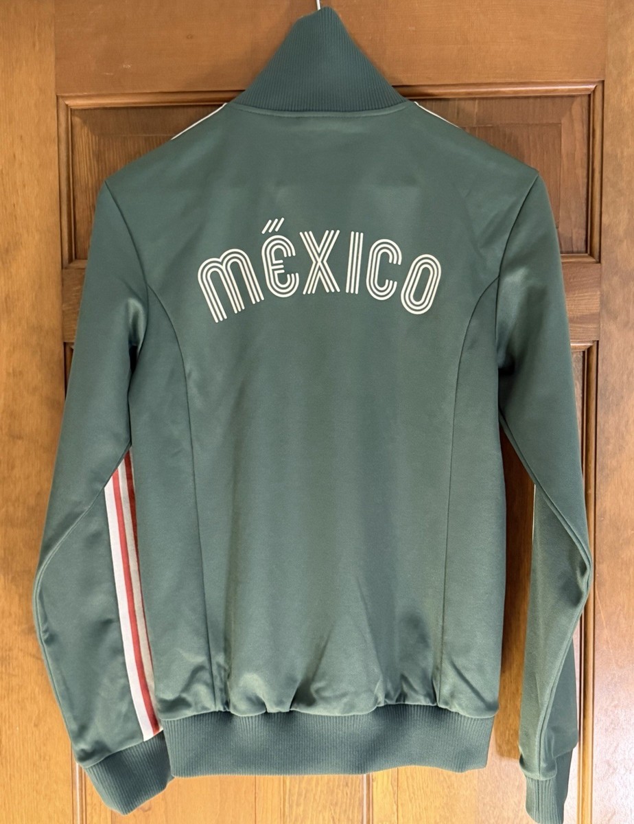 Men's Adidas Originals Mexico Retro Full Zip Beckenbauer Track