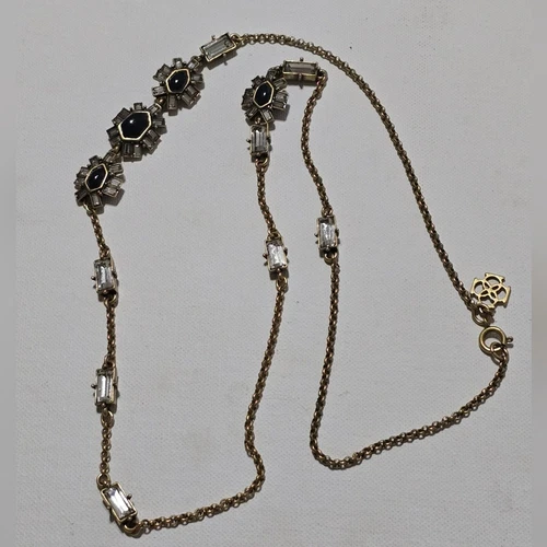 Collana lunga stazione oro antico Tory Burch