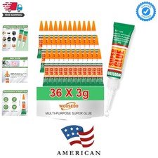 36 X 3g Super Glue Clear, Strong Adhesive,Super Glue Fast Drying Cyanoacrylat...