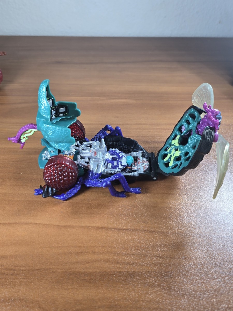 Vintage 1994 Mighty Max Squishes Fly Playset Near Complete Missing