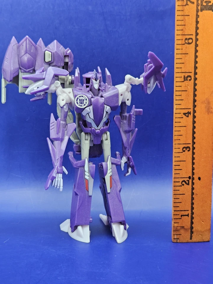 2015 Transformers Robots In Disguise FRACTURE 5" Figure One Step RiD Motorcycle - Image 3 of 4