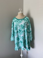 NWOT Disney Star Wars The Mandalorian Baby Yoda Grogu Teal Tie-Dyed T-Shirt XXL