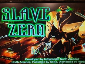 Slave Zero (Sega Dreamcast, 1999) CIB Complete w/ Manual & Tested