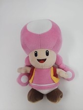 Nintendo Little Buddy Sanei Toadette Plush Super Mario Bros 7 Pre-owned