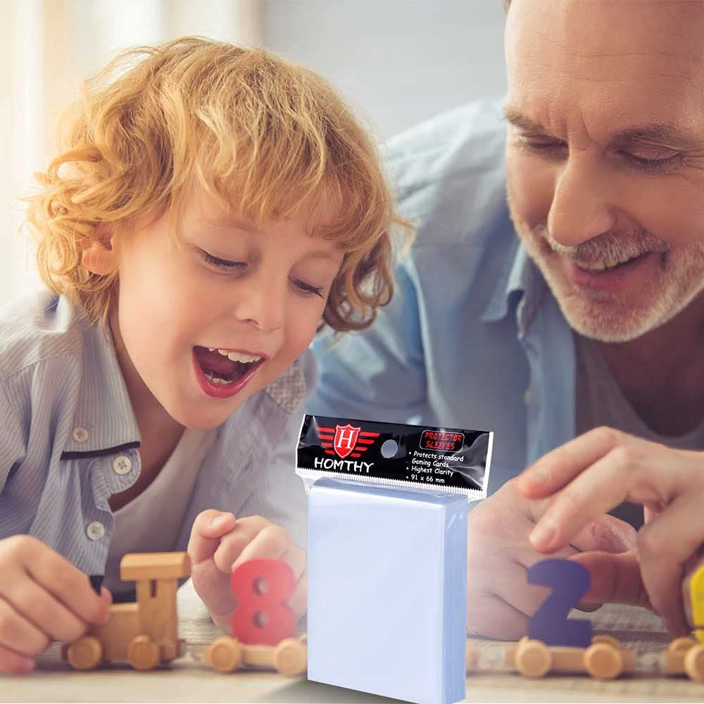 500 Counts Card Sleeves Toploaders for Trading Card, Soft Baseball Card