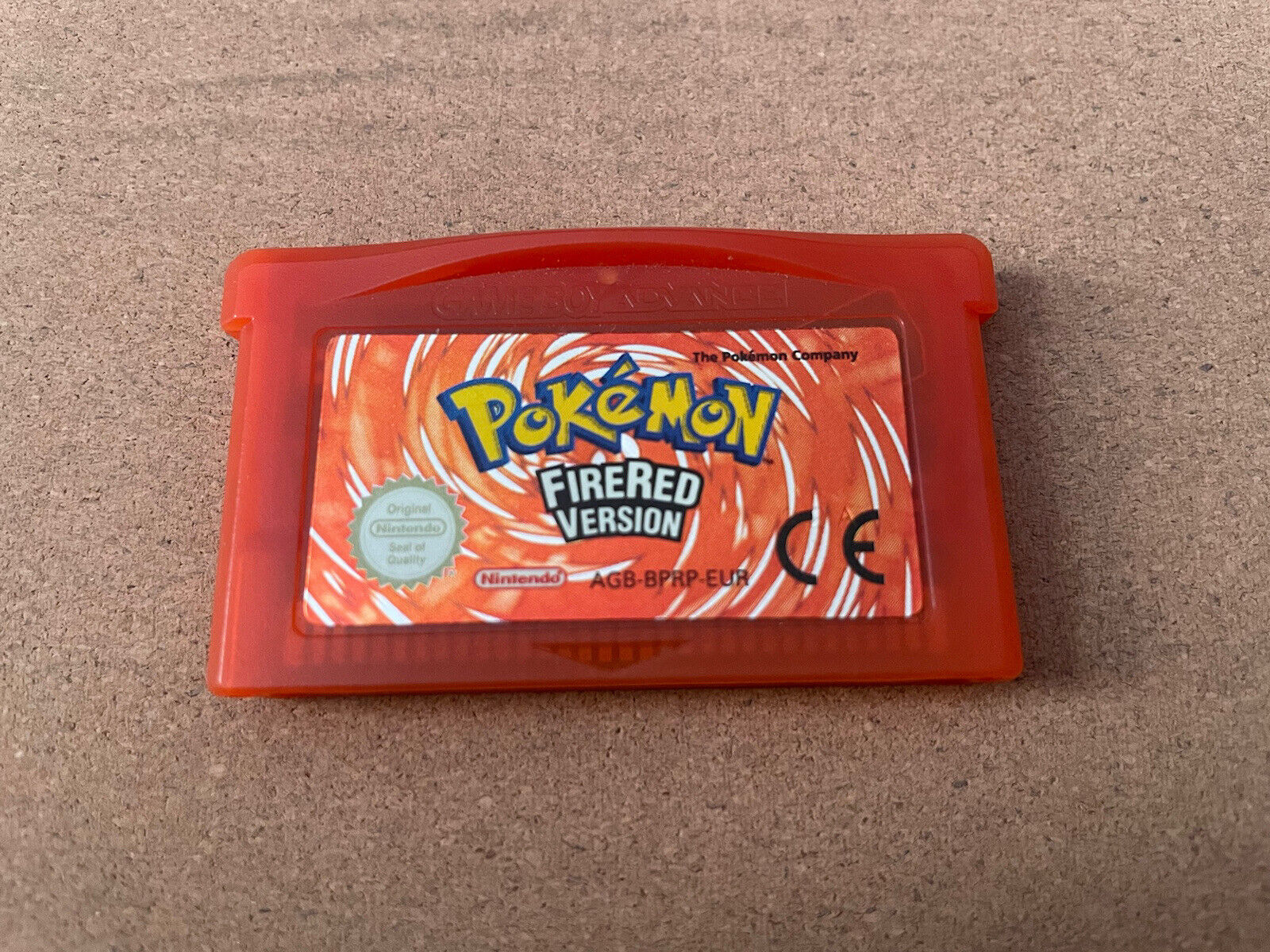 Pokemon Fire Red, AUTHENTIC EUR Version, Cartridge Only