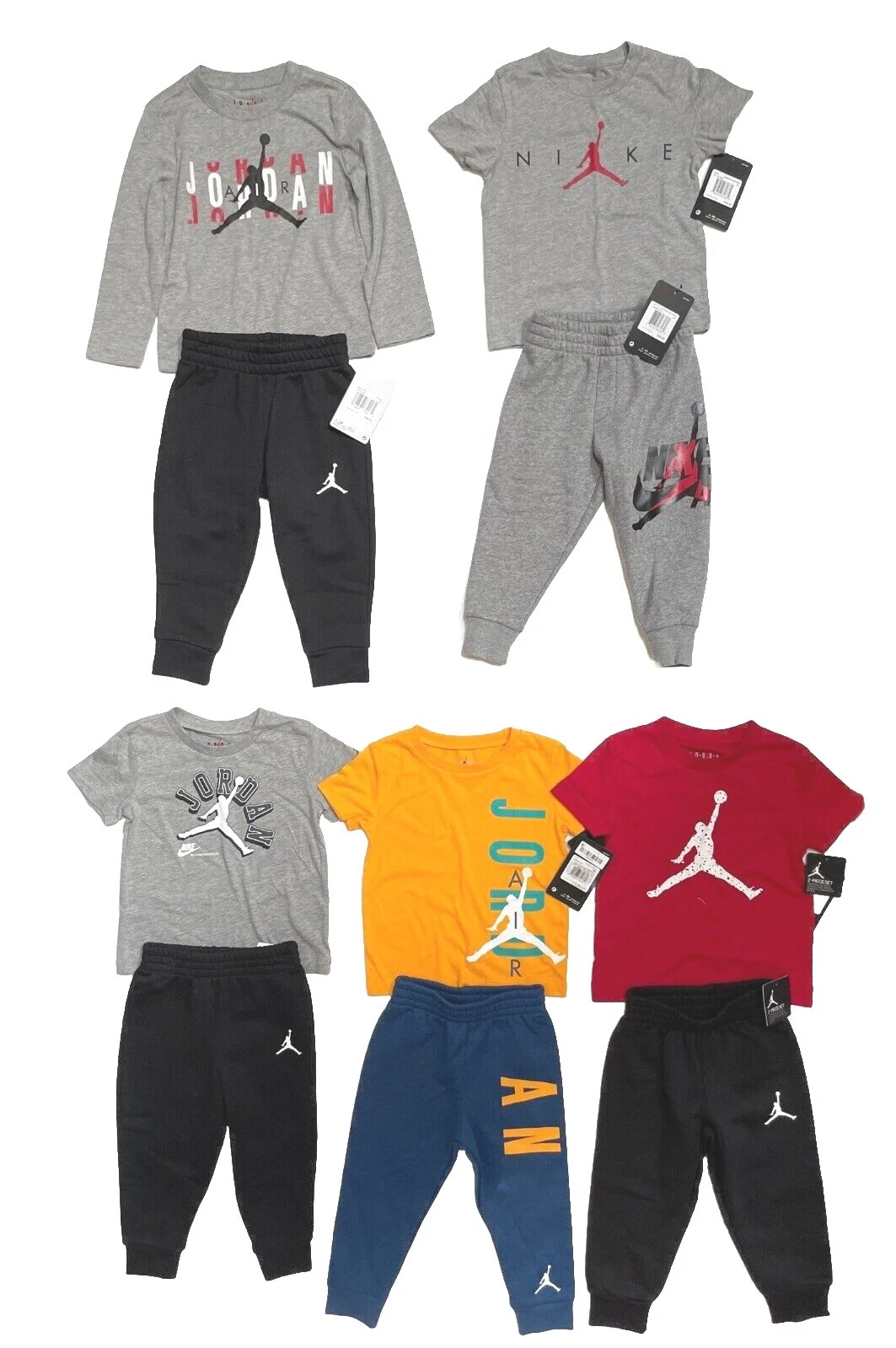 Air Jordan Baby/Toddler Boys Jogger Sets; Sizes: 12M-4T/4, NWT *NEW STOCK!*