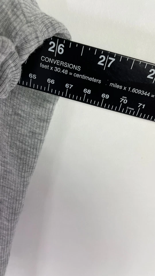 H&M Womens T Shirt Basics Scoop Neck Short Sleeve Gray Size XXL - Image 3 of 4