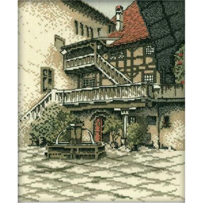 rto set point de croix Cat-like grace m553, motif numéroté, 25,5x21,5 cm