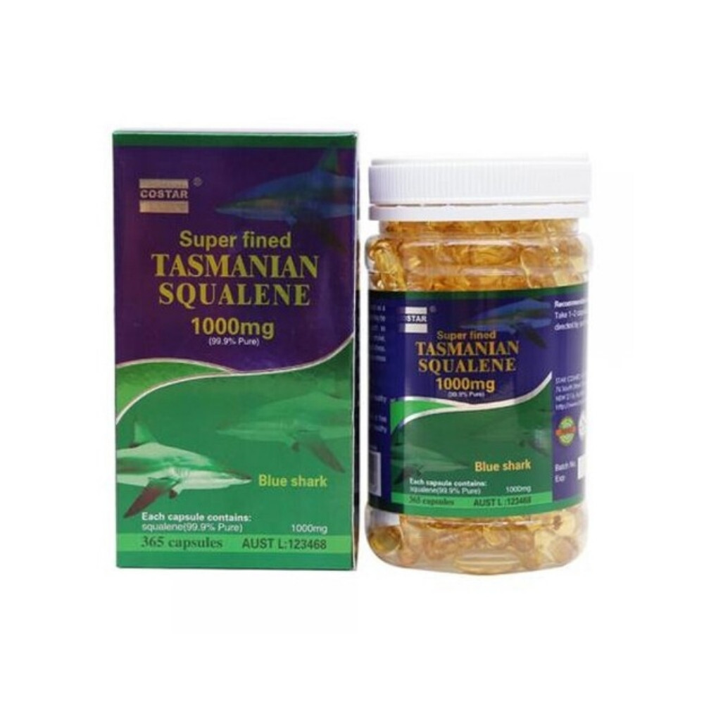 Costar-Tasmanian Squalene 1000mg 365 Capsules