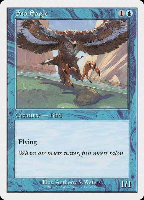 1x Sea Eagle NM Eng MTG - Starter 2000