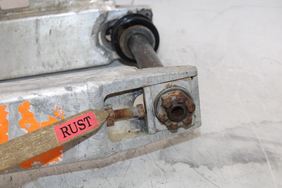 Kawasaki KX250 1992 OEM basculante brazo oscilante suspensión Foto 4 de 4