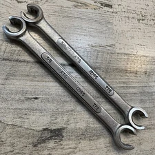 ATS Tools 6 Point 3/8'' - 7/16'' Flare Nut Wrench 12145 Made in Canada Lot of 2