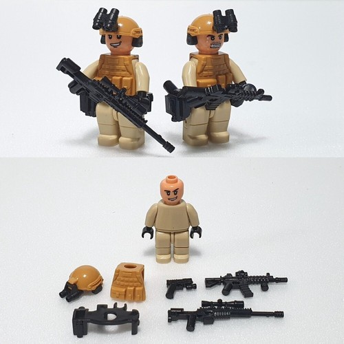 OXFORD 2022 Cobra Combatant Figure 8P Set CJ36512 Military Block Brick Soldier - Picture 5 of 8