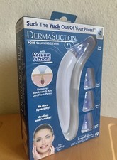 DermaSuction Pore Cleaning Device with Vacuum Action Bulbhead