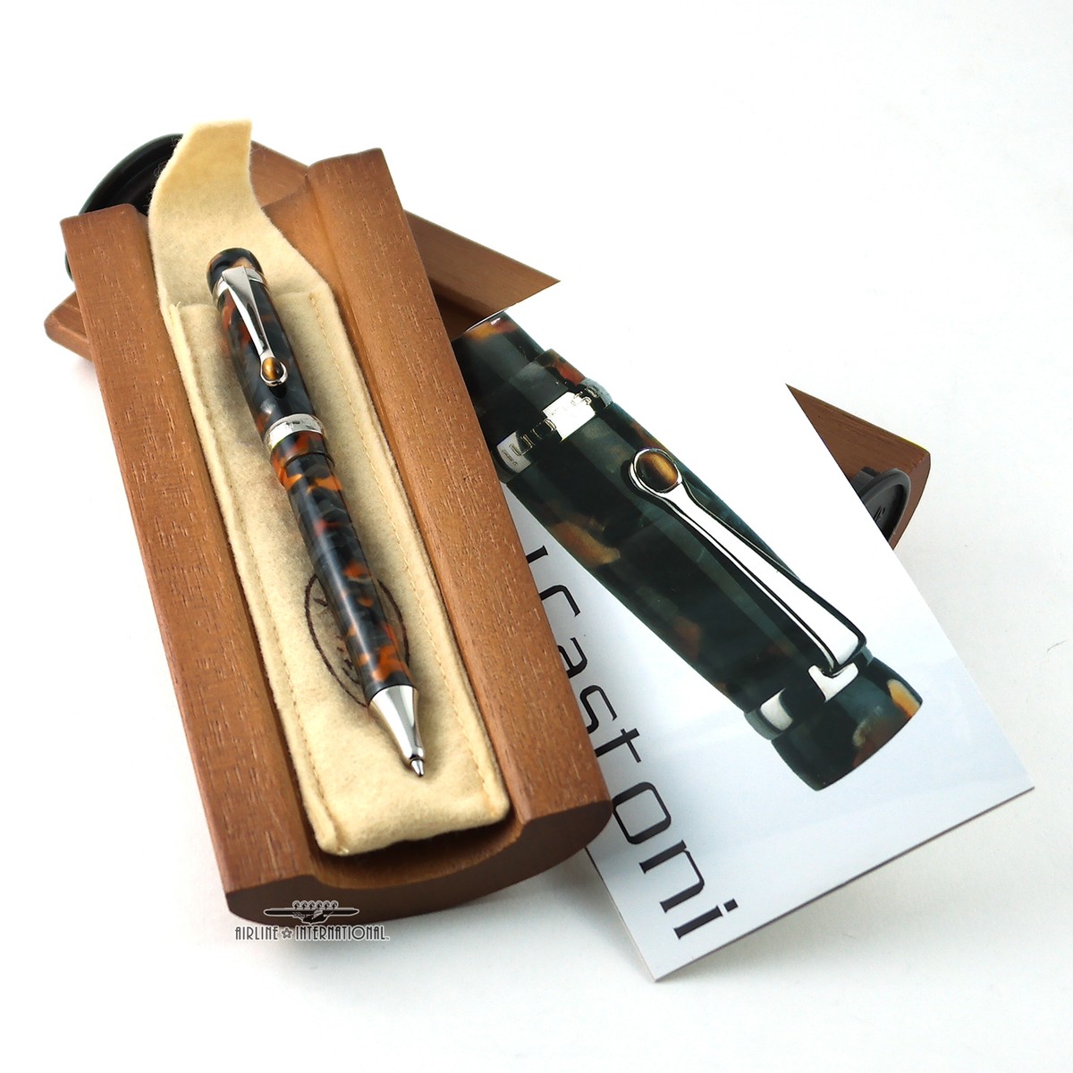 新品未使用 Stipula I Castoni Tigre 万年筆 M Stipula 