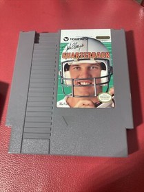 John Elway's Quarterback Nintendo NES - Cart And Sleeve Tested