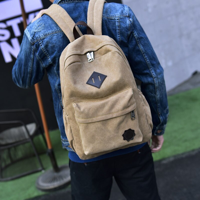 Laptop Backpack Men Boys Backpacks School BagTravel Shoulder Bags-image