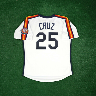 Jose Cruz 1986 Houston Astros 25th Anniv. Cooperstown Men's Home