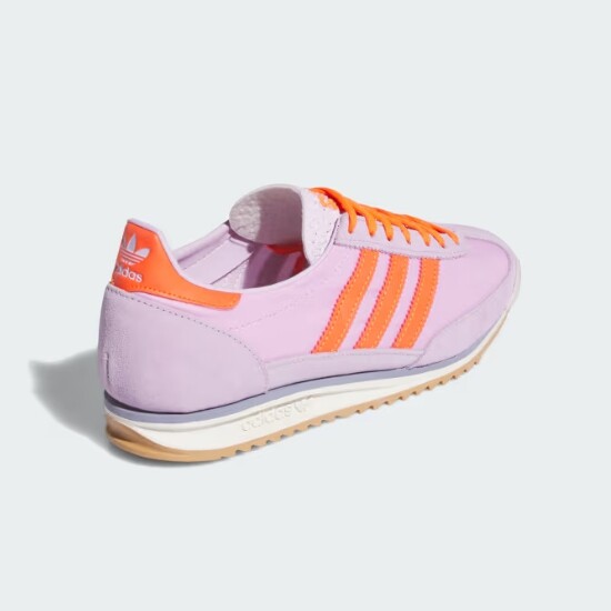 ずら出品 Adidas Women's SL 72 Shoes 'Ice Lavender/Orange' - JH7396