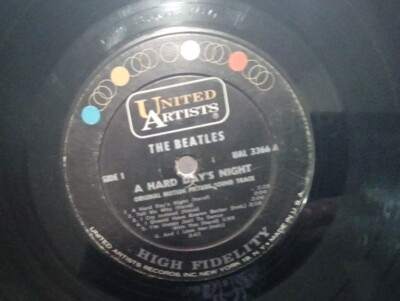 The Beatles Vintage Original Vinyl Lot Of 3 / 2 -45rpm & UAL 3366