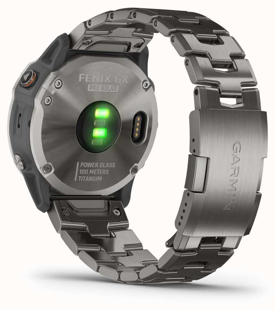 Garmin Fenix 6x Pro Solar Edition Titanium Smartwatch - (010-02157 