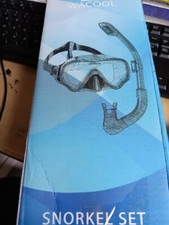WACOOL Snorkeling Snorkel Diving Scuba Package Set Gear for Youth Junior Anti...