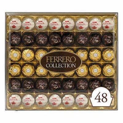 Ferrero Rocher Valentine Collection, Fine Hazelnut Milk Chocolates, 48 Count NEW