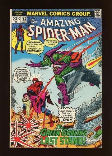 Amazing Spider-Man 122 FN 6.0 High Definition Scans *b24