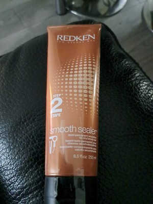 Redken Smooth Sealer Step 2 Semi Permanent Glatter Trocken Widerspenstiges Haar Neu 250ml 