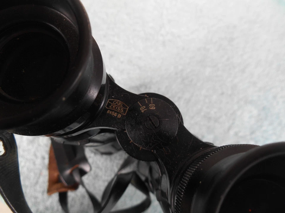 Binoculares vintage Carl Zeiss Dialyt 8x56 B Alemania Occidental. SIN FUNDA NI FUNDAS. Foto 3 de 4